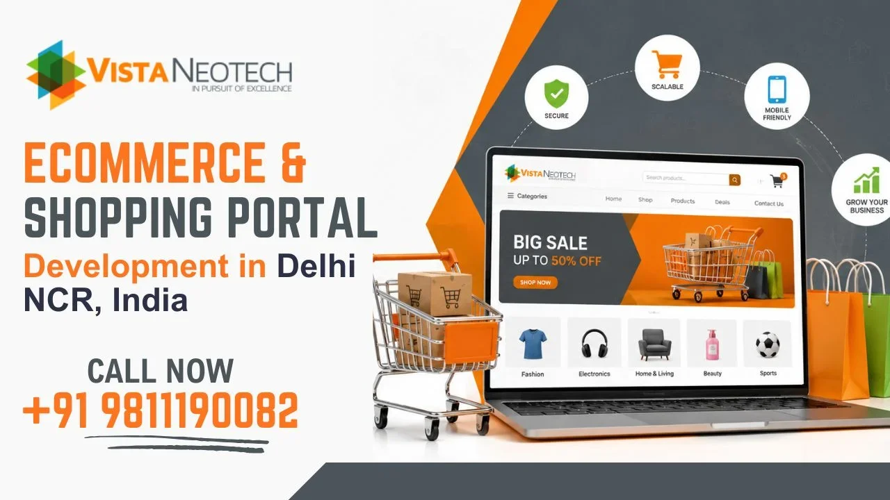 eCommerce & Shopping Portal Development in Delhi NCR, India