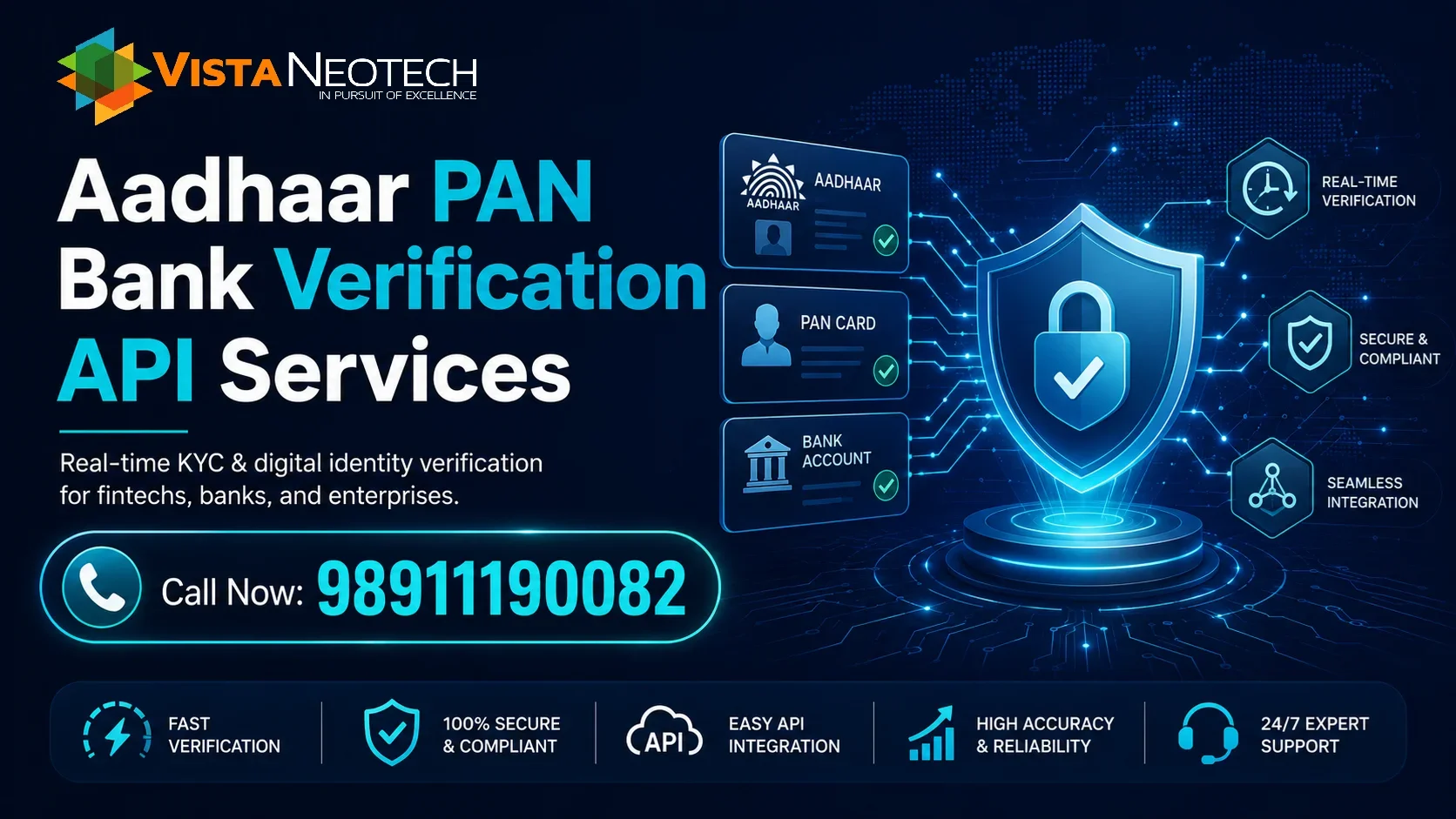 Aadhaar PAN Bank Verification API Services