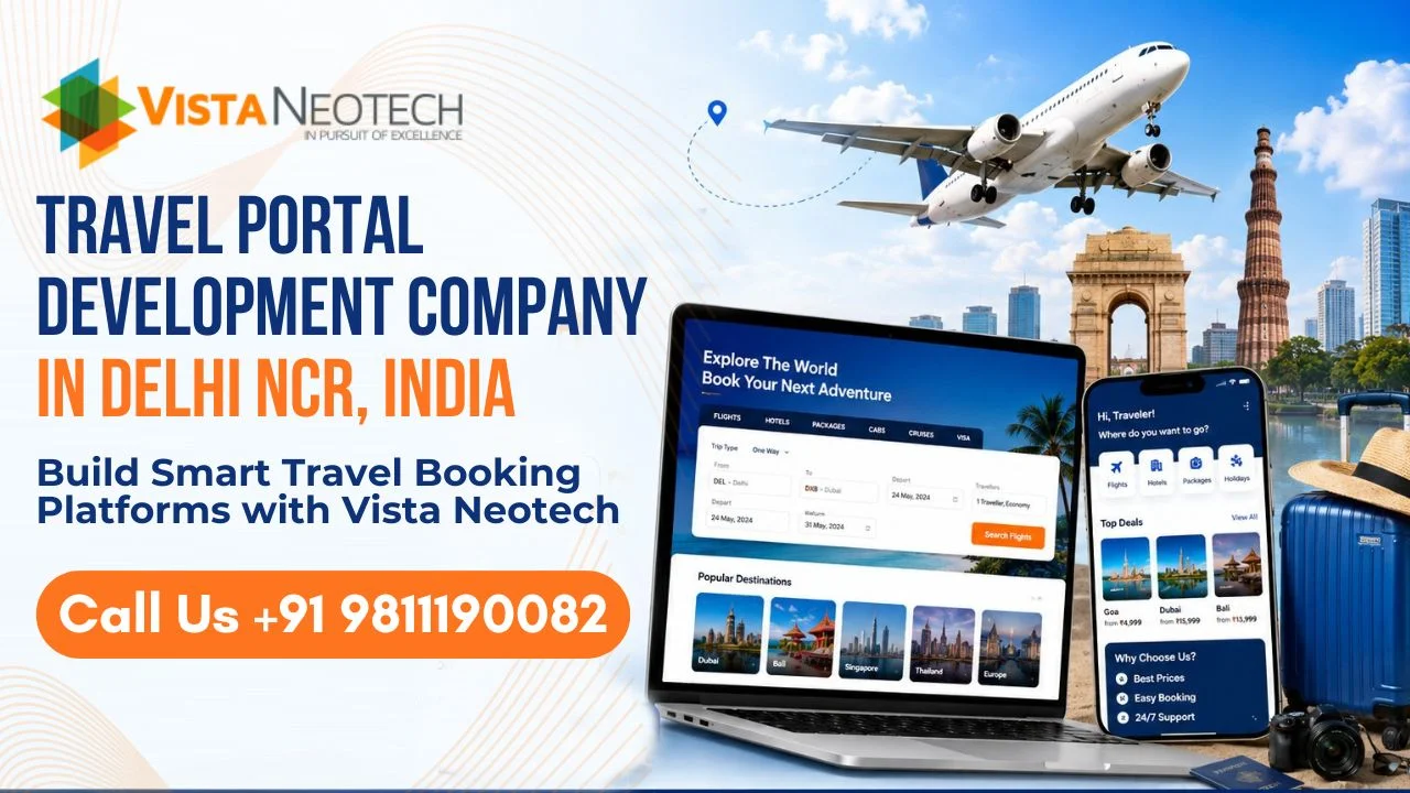 Travel Portal Development Company in Delhi NCR, India